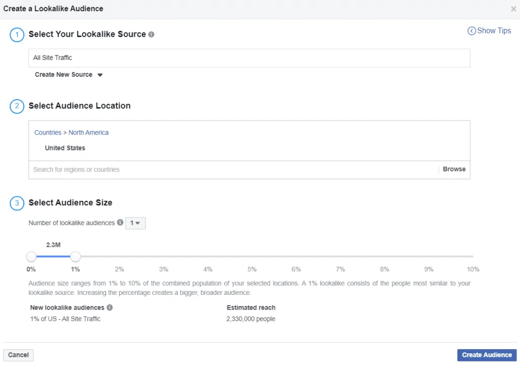 lookalike source screenshot