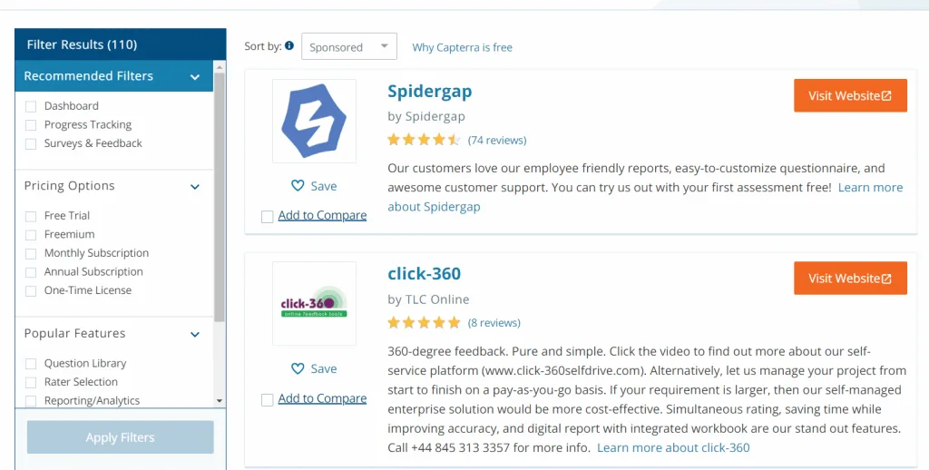 capterra product category