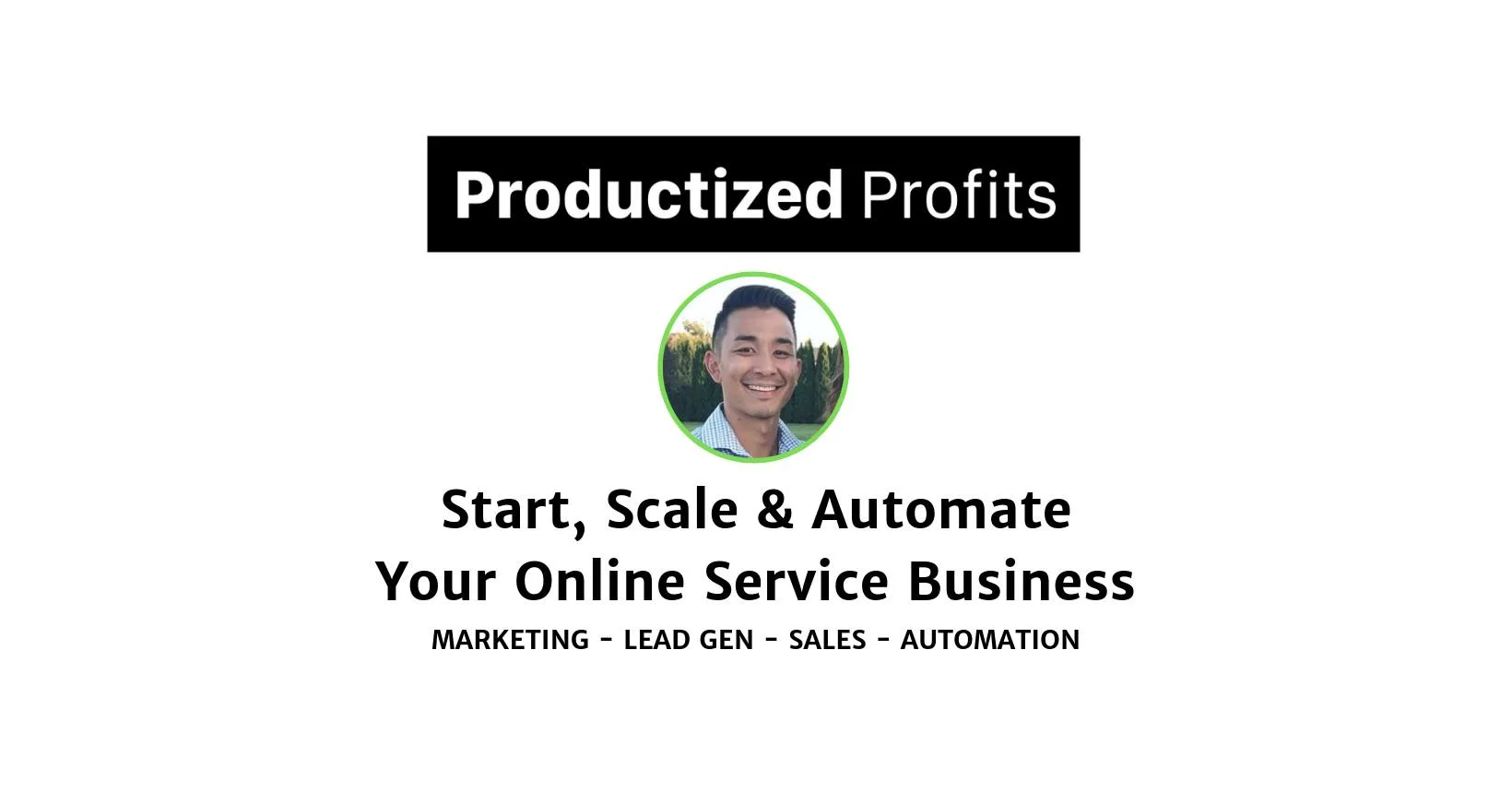 Productized Profits Facebook Group