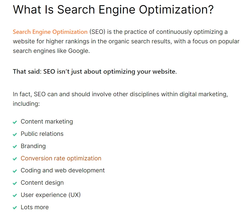 what is search engine optimization