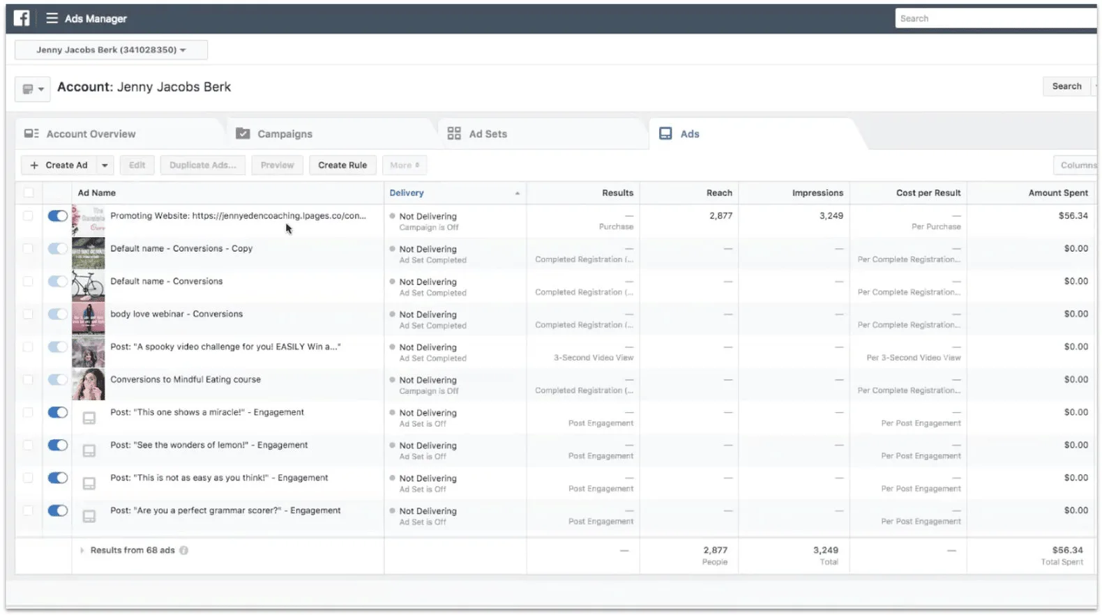Leadpages digital marketing case study facebook ads
