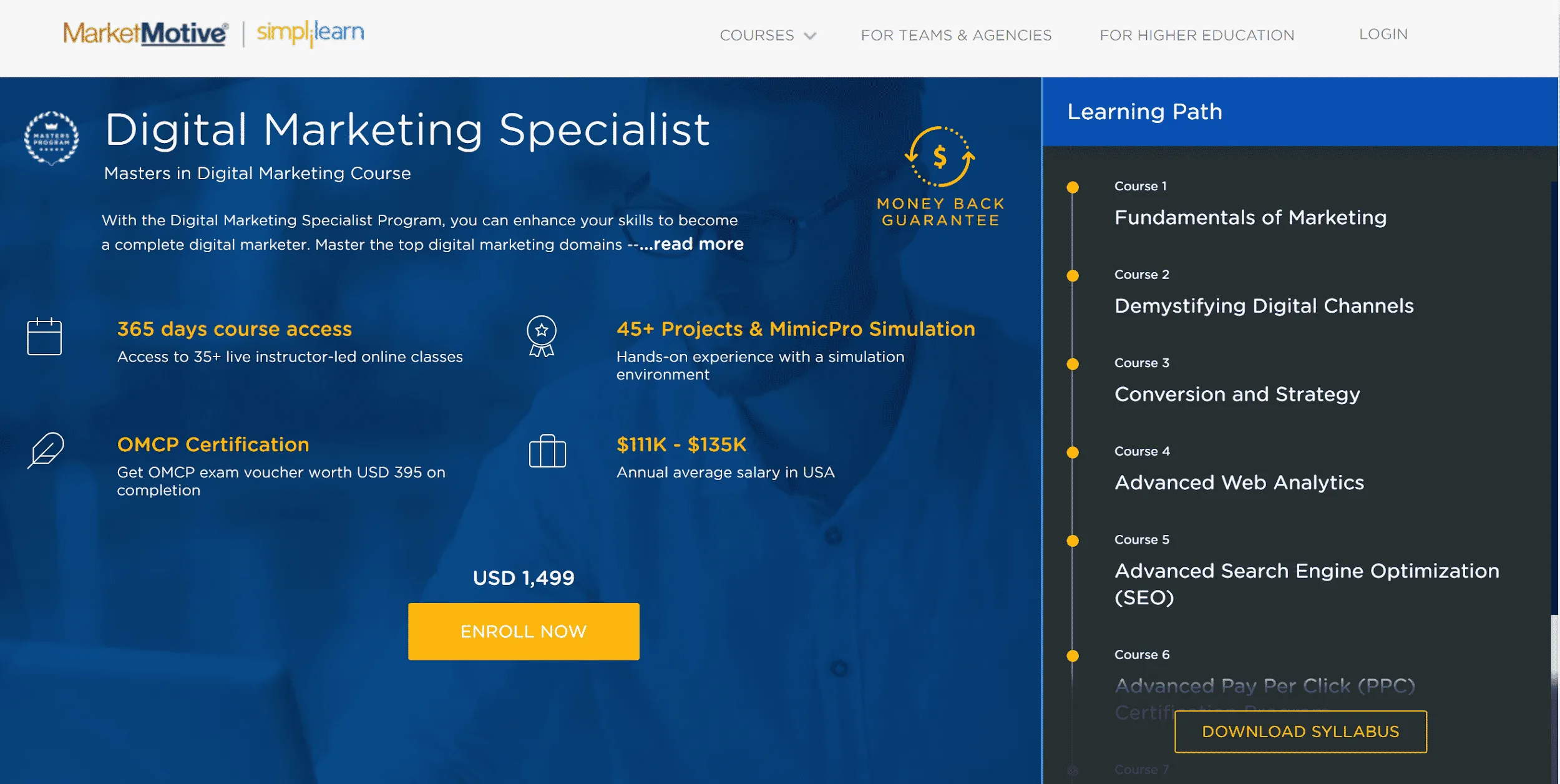 Market Motive - Masters in Digital Marketing
