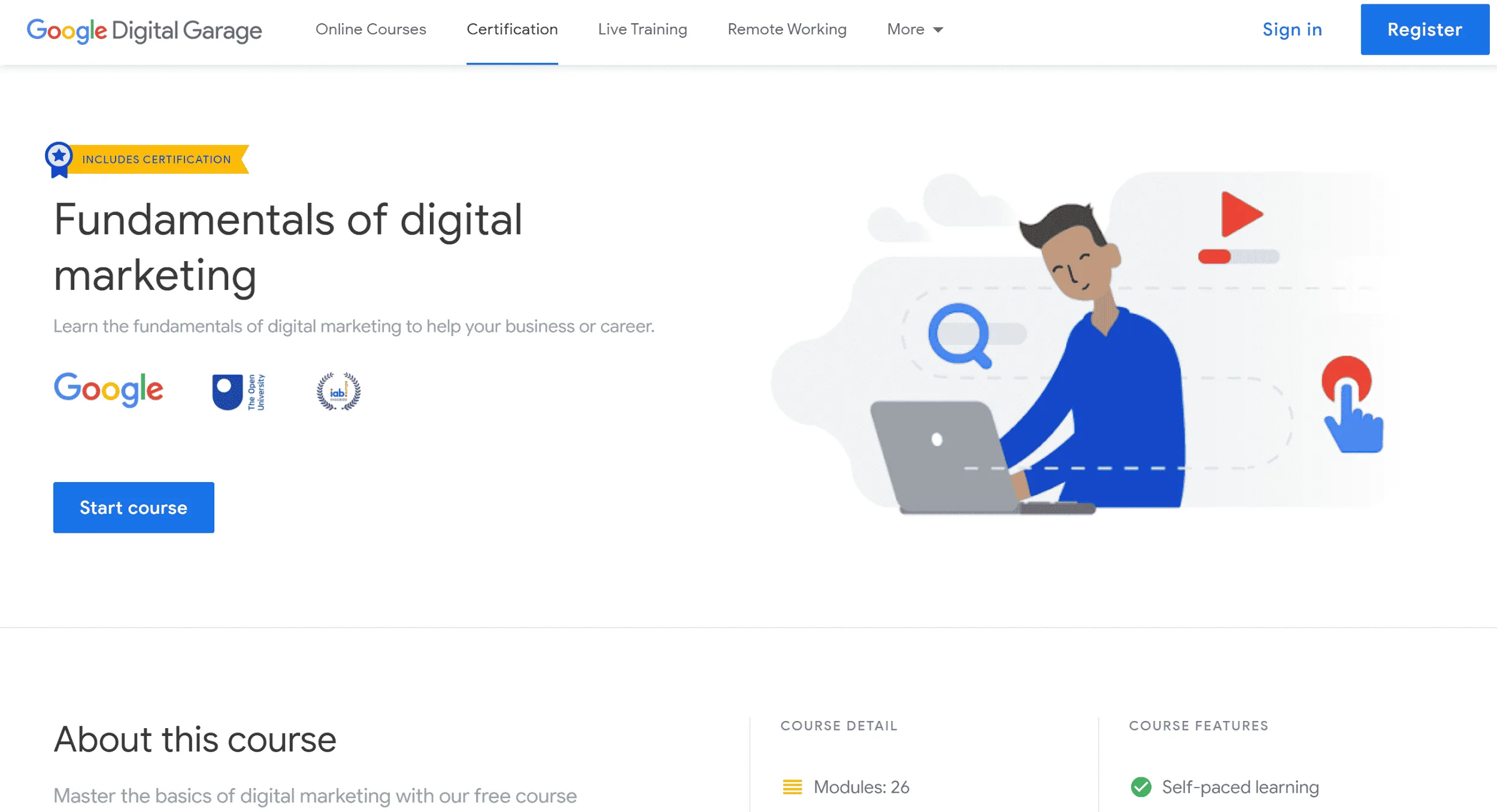 Google Digital Marketing Courses