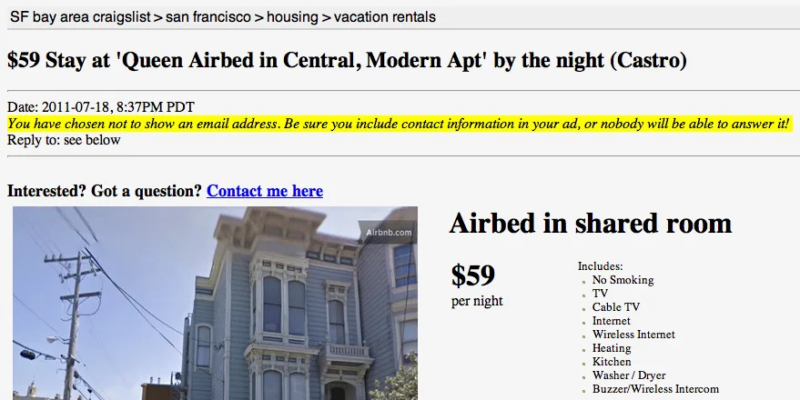 Airbnb - Growth Hacking Examples