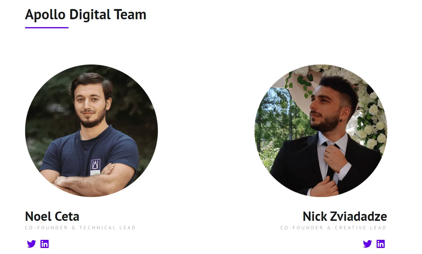 Nick & Noel - Apollo Digital SEO Experts