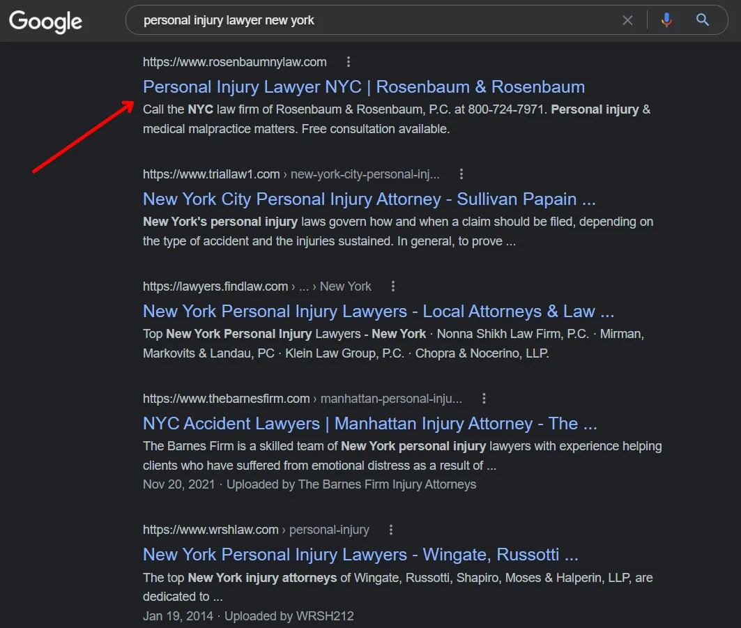 law and legal firms are industries that can benefit from seo