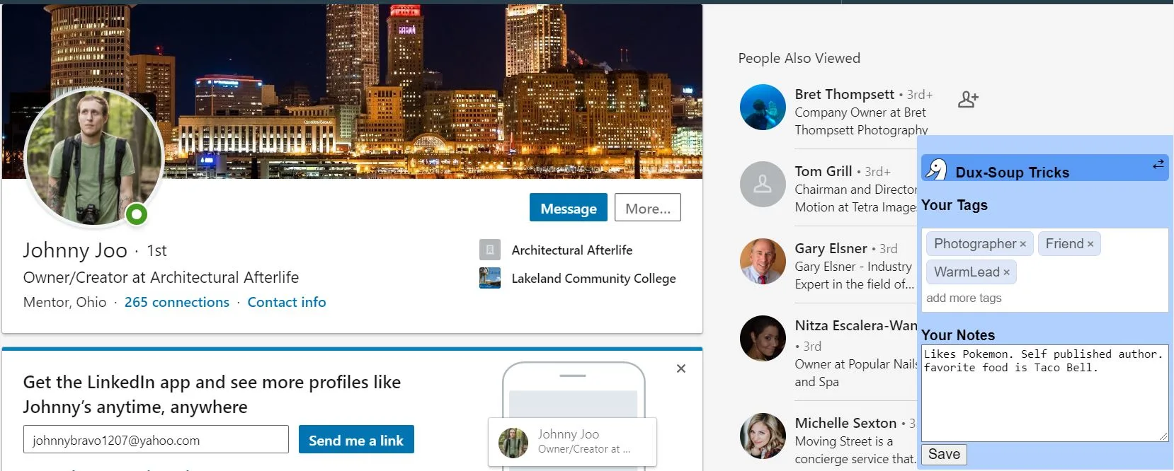 LemPod - LinkedIn Automation Tool