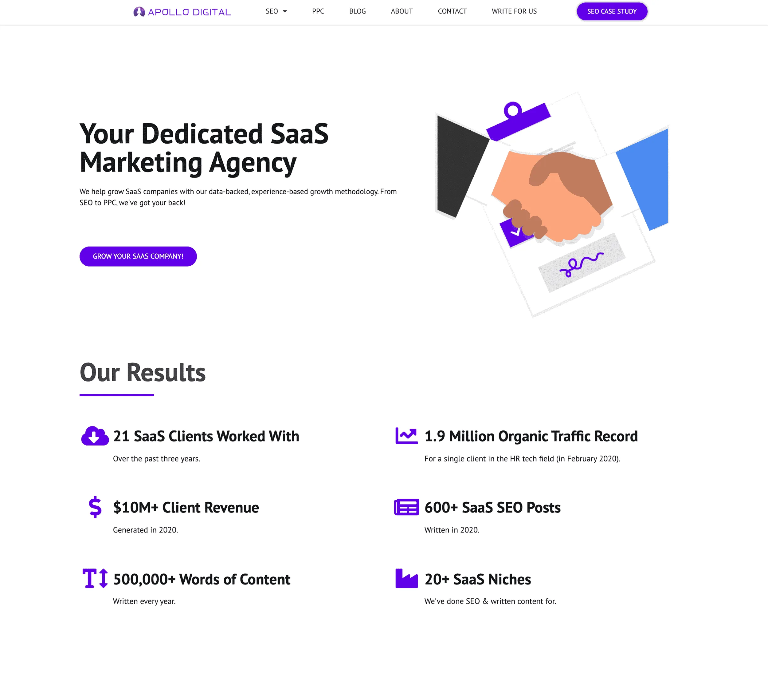 Organic SEO Landing Pages