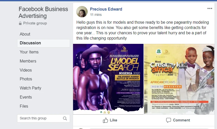 how not to do facebook example