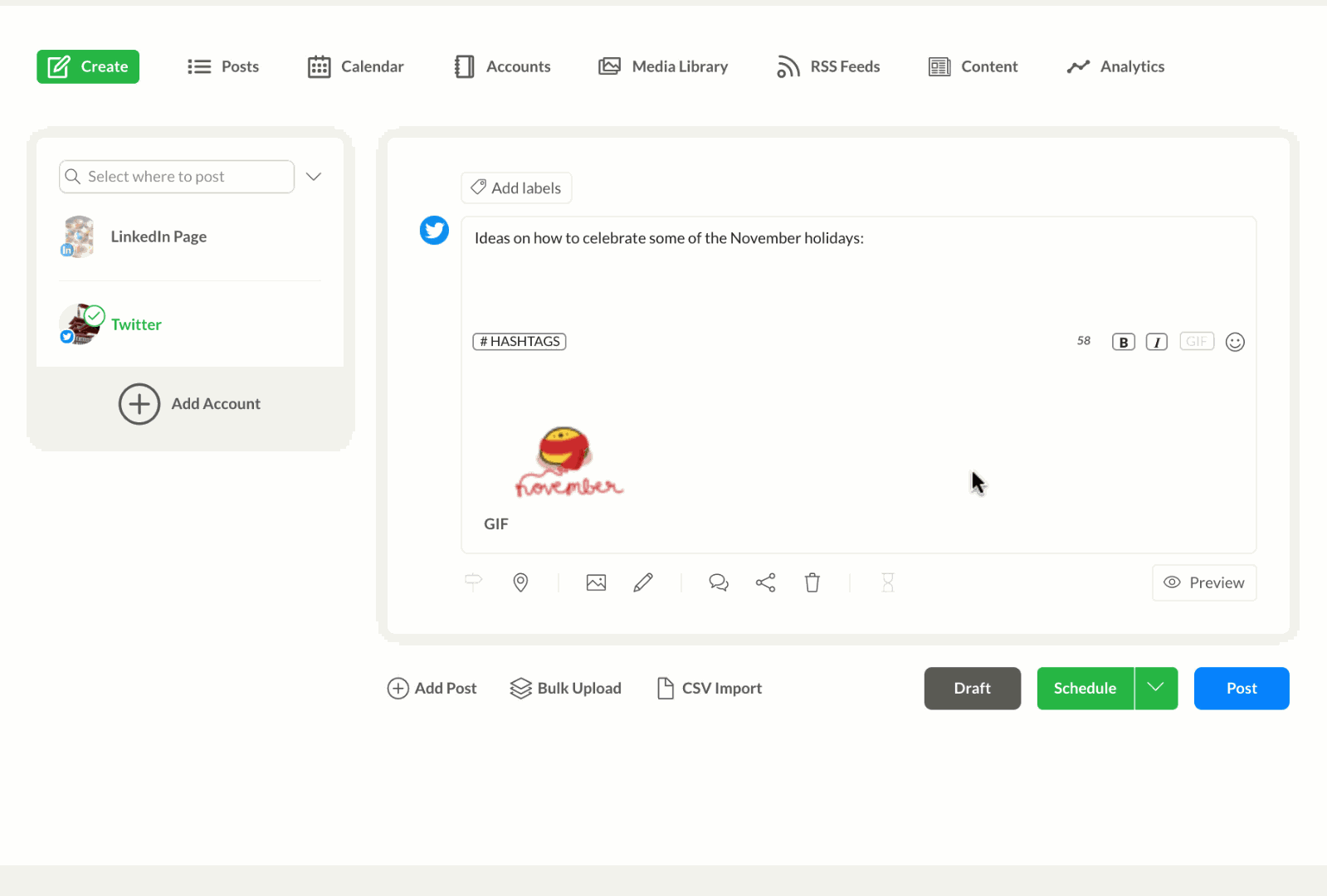 Twitter Publer gif