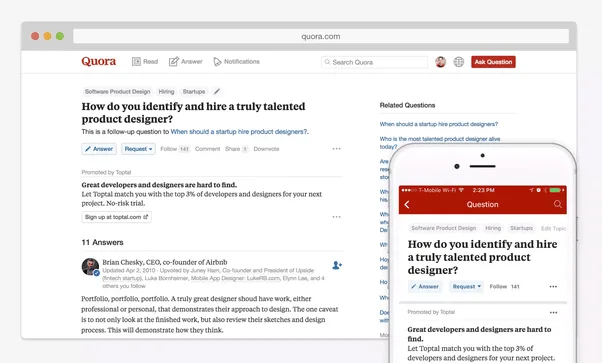 quora hiring product designer question