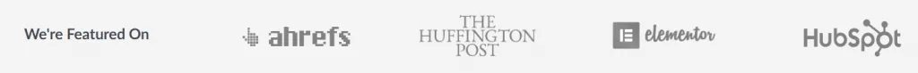 we are featured on banner