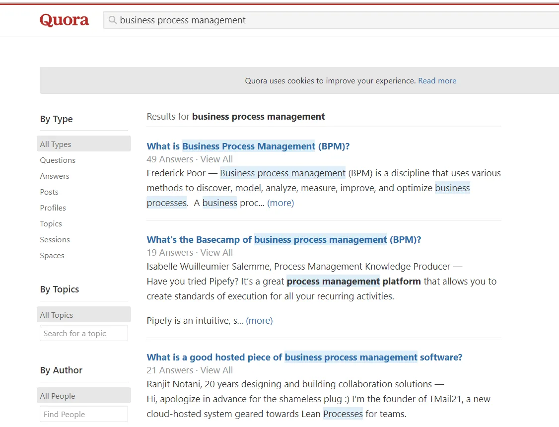 business process management quora
