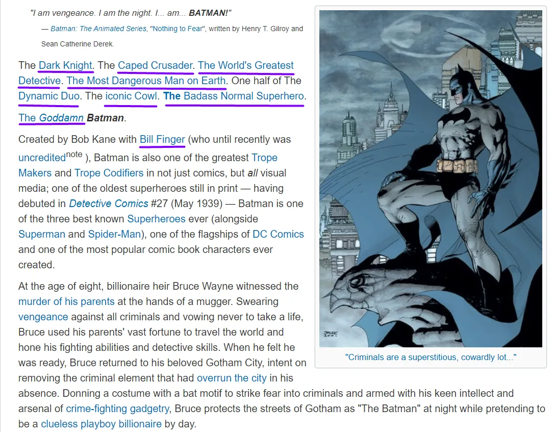 tvtropes batman screenshot