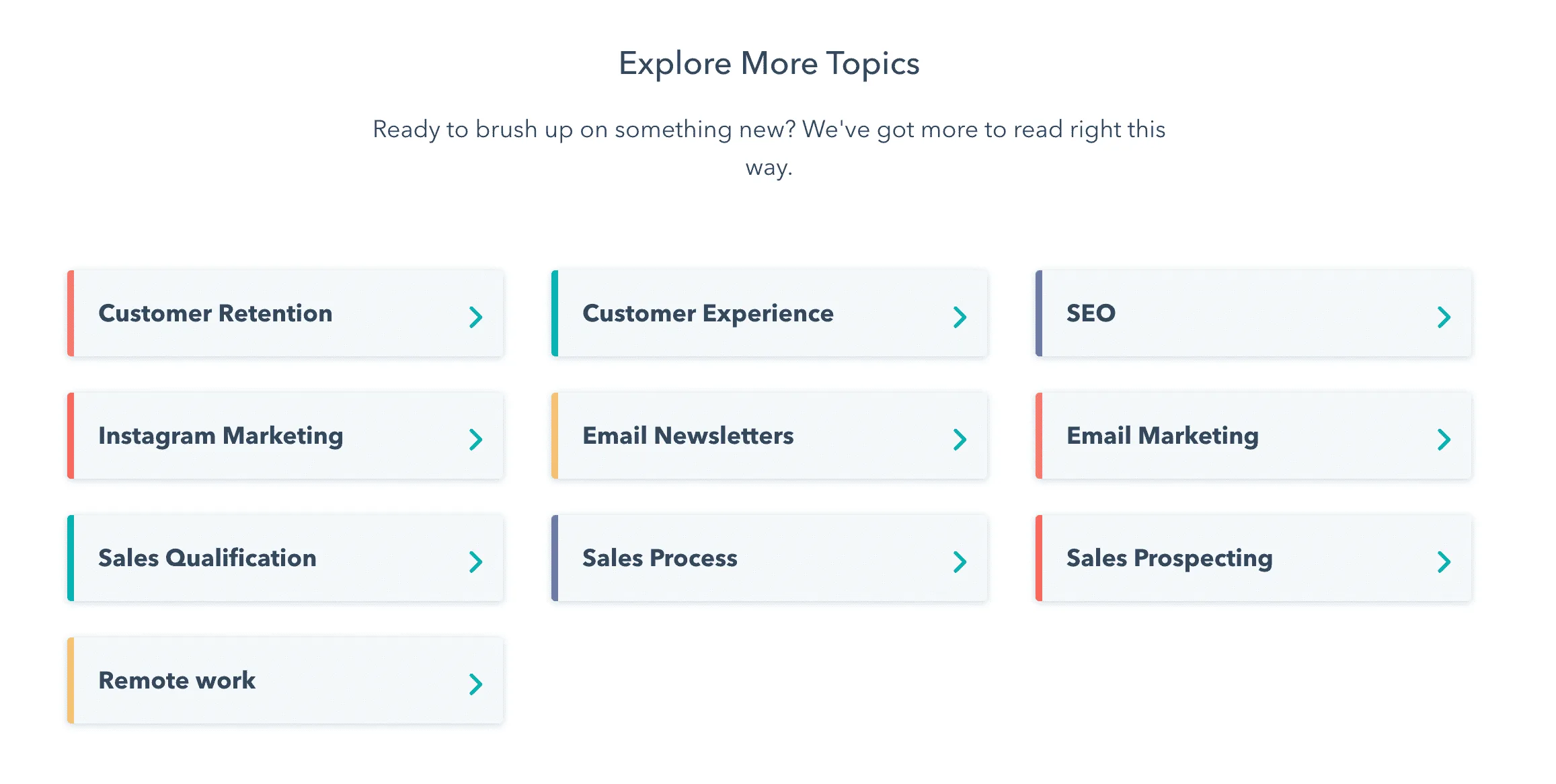 Hubspot blog topics SEO Example
