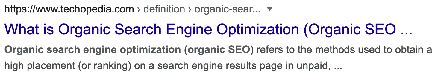 SEO headline outside of character limits