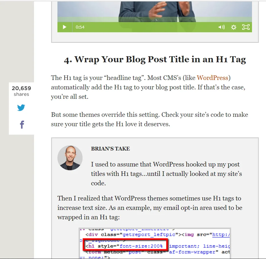 SEO Tip - Nail Your Blog Content Formatting