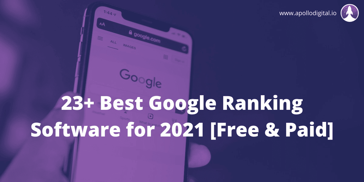 Best Google Ranking Software